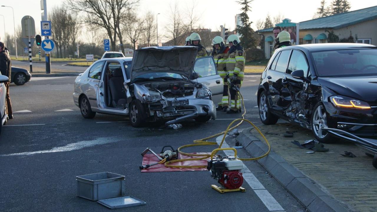 Drie gewonden bij verkeersongeluk De Lichtmis.