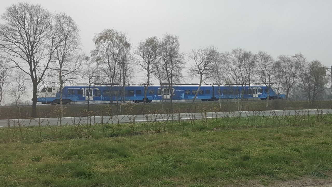 Trein staat stil tussen Nijverdal en Wierden na ongeval.